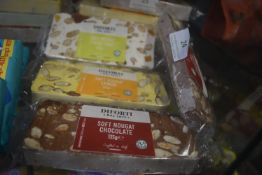 *4x Assorted Diforti Nougat - Lemon, Exotic Fruit, and 2x Chocolate