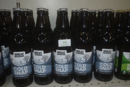 *20x Bottles of Great Newsom Cold Snap Hoppy Lager (500ml)