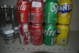*32x Cans of Assorted Soft Drinks