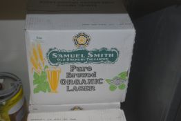 *1x Case of 12 Bottles of Samuel Smith Brewed Organic Lager (550ml)