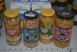 4x Assorted Jars Bold Bean Co. Beans and Chickpeas