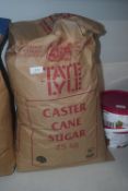 1x 25kg of Tate & Lyle Caster Cane Sugar