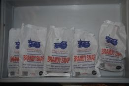 *5x 100g Bags of Brandy Snap