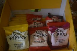 *Assorted 40g Bags of Pipers Crisps