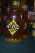 2x 1.3kg Bottles of Hilltop Blossom Honey