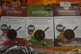 8x Assorted The Coconut Kitchen Curry Pastes