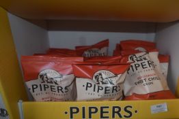 *40g Bags of Pipers Sweet Chilli Crisps