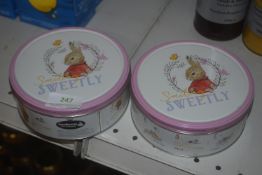*2x Assorted 150g Tins of Simply Sweetly Biscuits