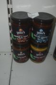 4x 280g of Assorted Yau’s Cooking Sauces and Pastes