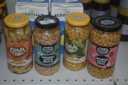 4x Assorted Jars Bold Bean Co. Beans and Chickpeas