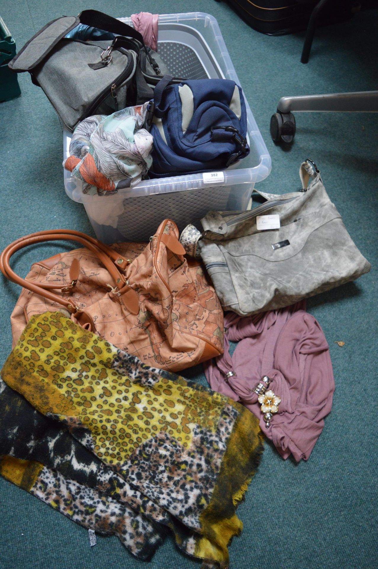 Lady’s Bags and Scarves including Boxes
