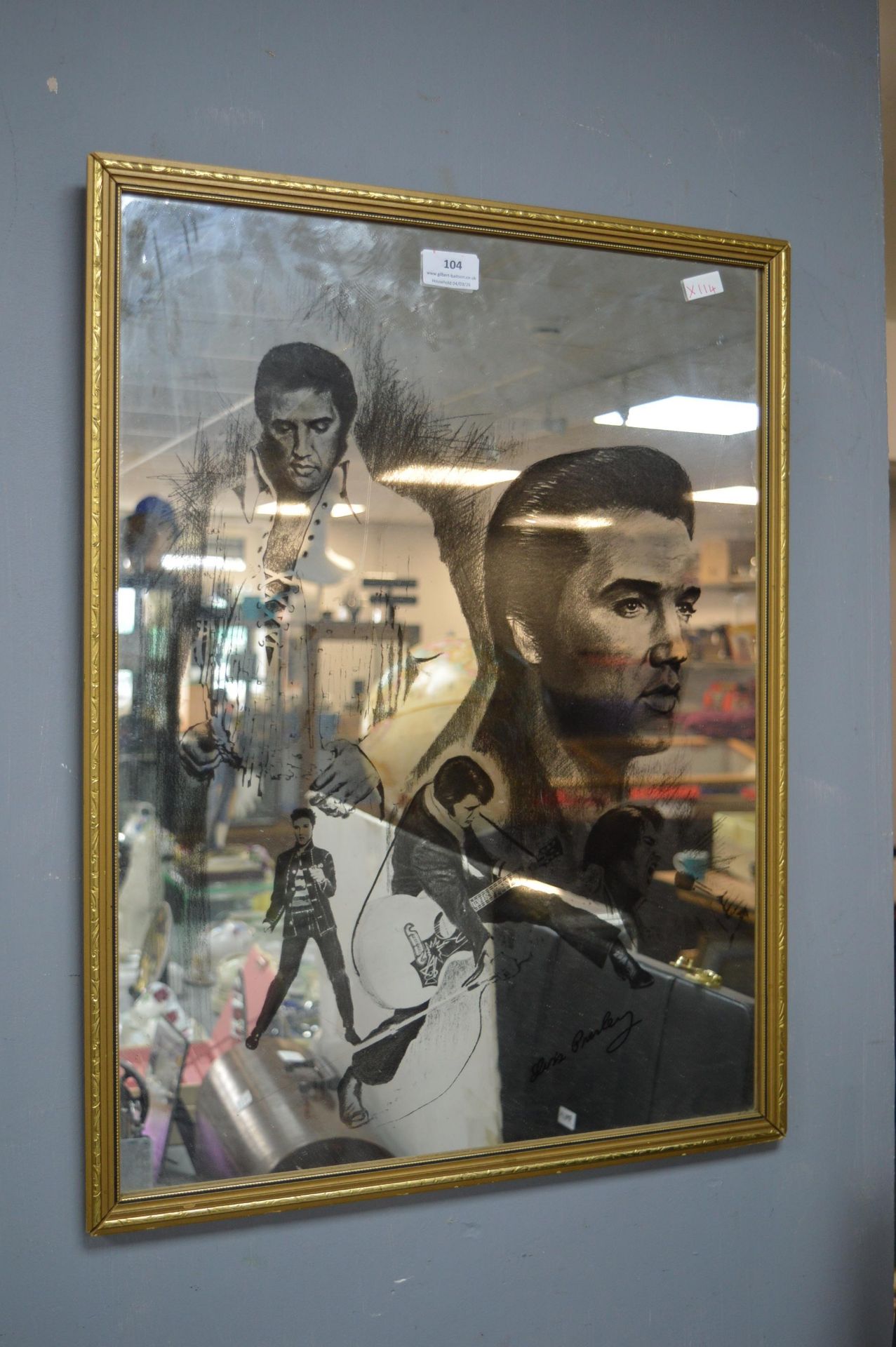 Elvis Presley Mirror - Image 2 of 2
