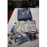 Quantity of Equestrian Themed Gift Wrap, Cards, Tiepins, Jigsaw, etc.