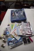 Quantity of Equestrian Themed Gift Wrap, Cards, Tiepins, Jigsaw, etc.