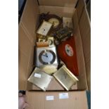 Vintage Clock Including Carriage Clocks (sold as spares)