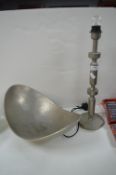 *Large Cast Aluminium Bowl plus Table Lamp Base