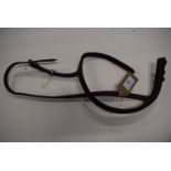Leather Cavesson Raised Noseband Pont Brown