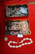 Vintage Costume Jewellery, Wristwatch, etc.