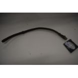 Shires Leather Spur Staps Black One Size