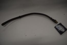 Shires Leather Spur Staps Black One Size