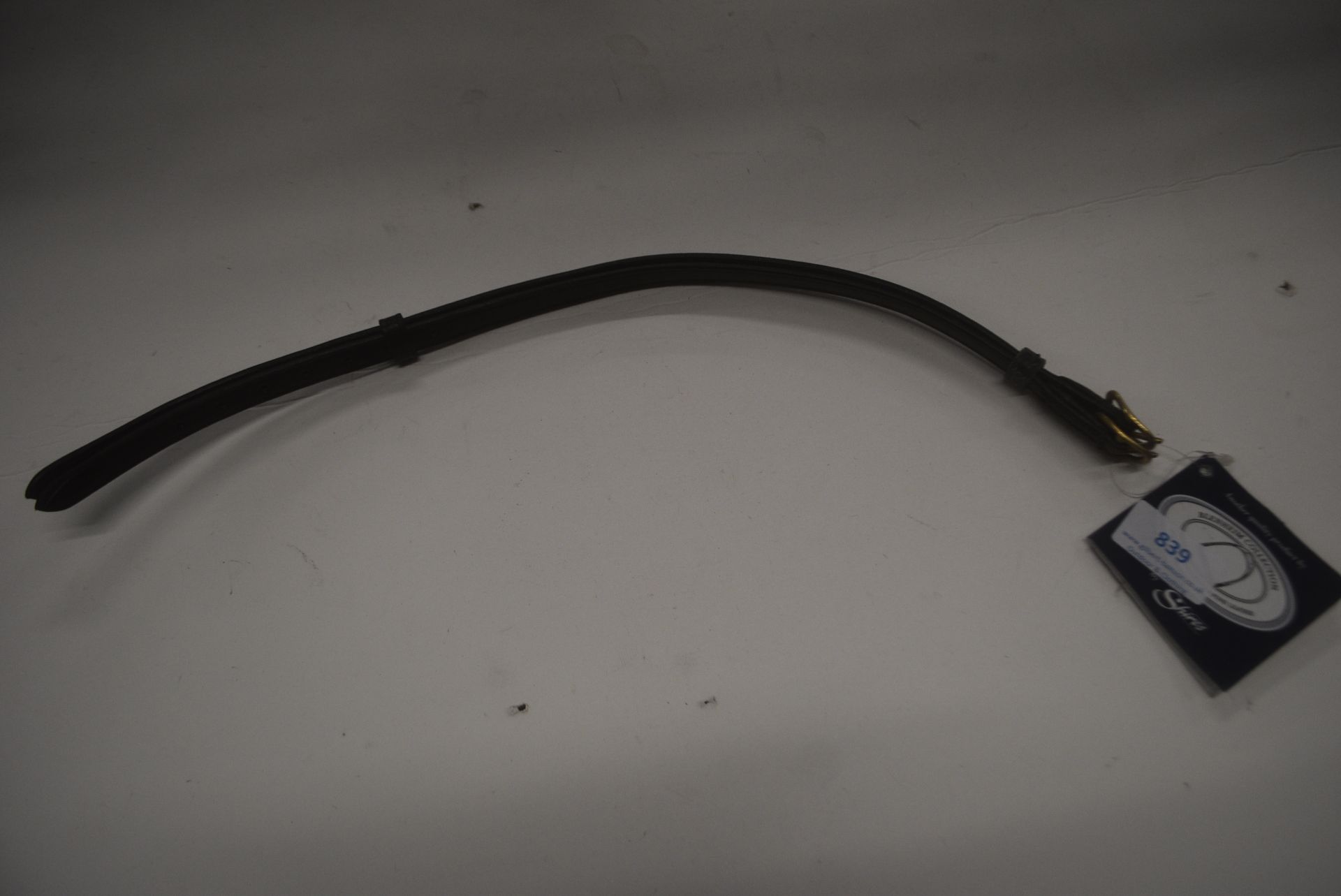 Shires Leather Spur Staps Black One Size