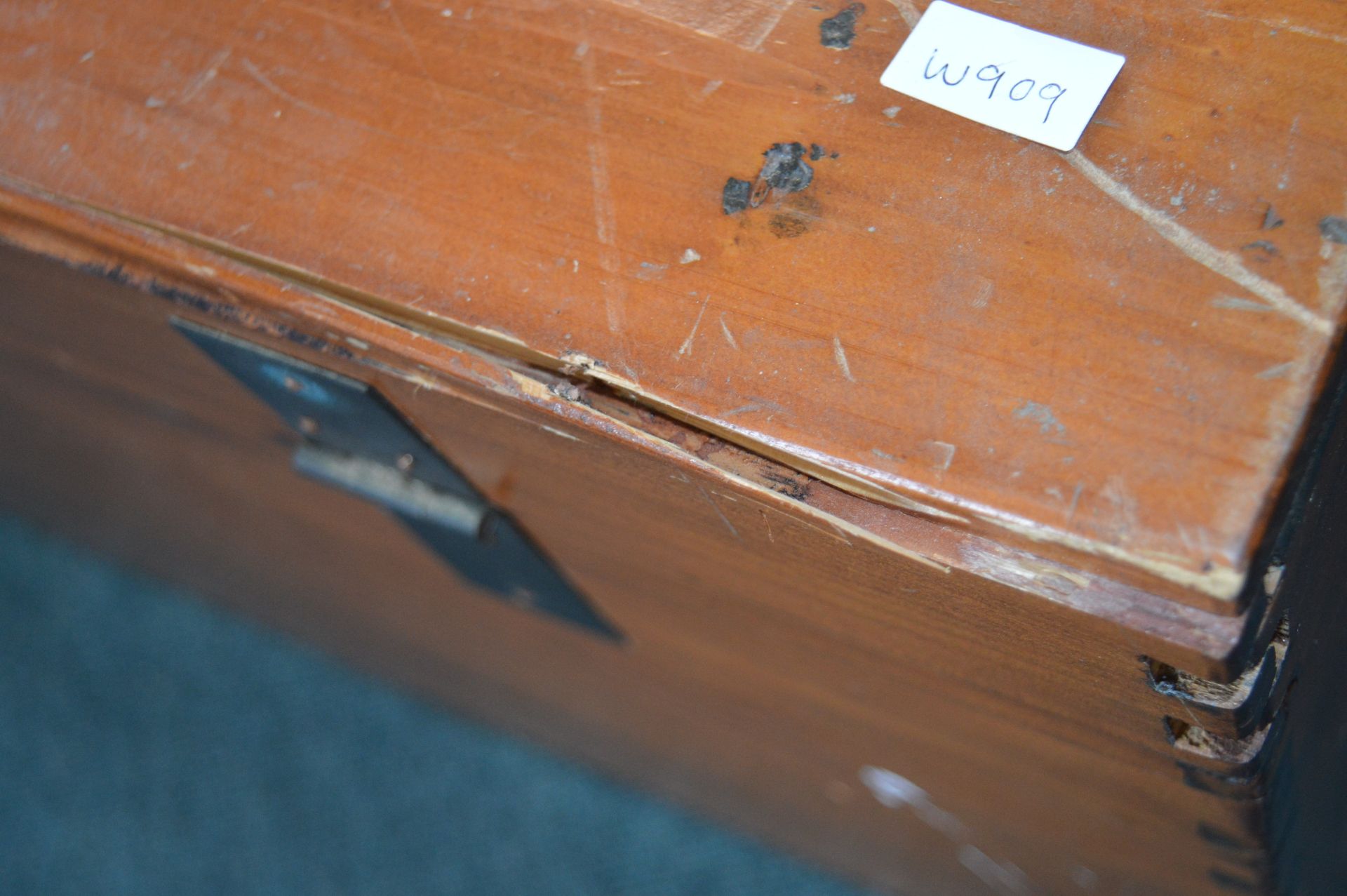 Chinese Wooden Chest and Contents - Image 3 of 5