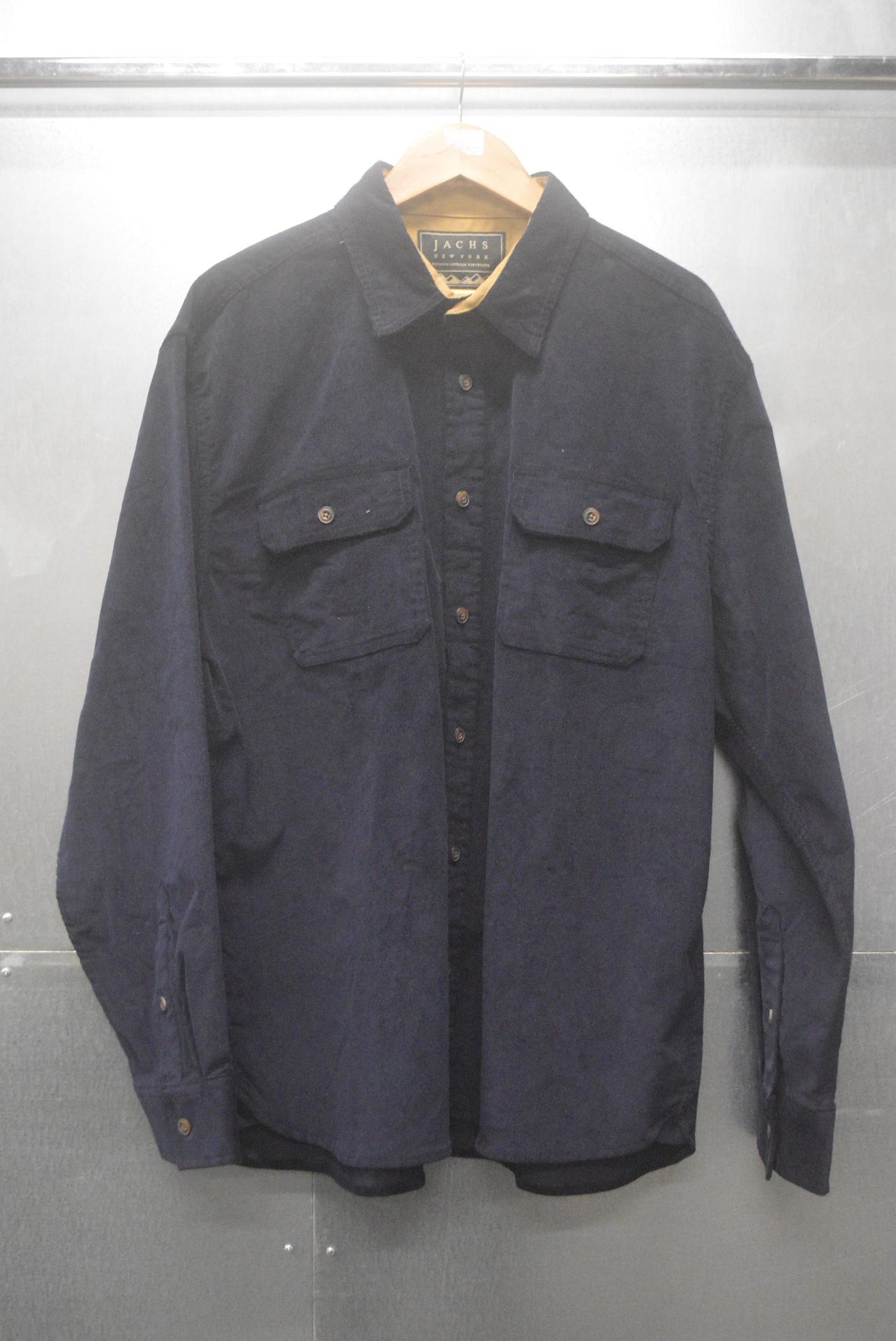 *Jachs New York Navy Cord Shacket Size: XXL