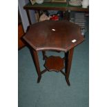 Period Mahogany Octagonal Occasional Table