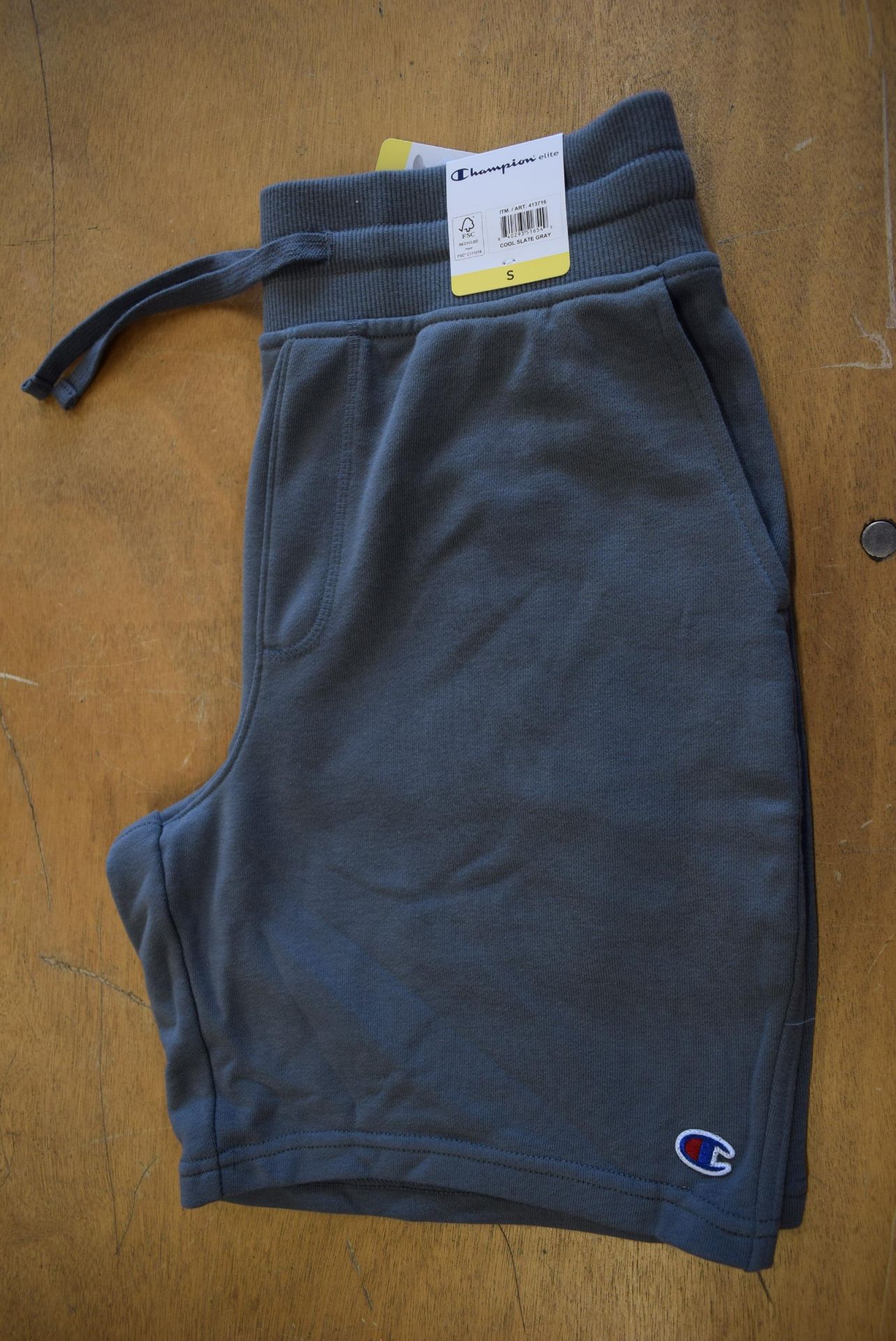 *Champion Cool Slate Grey Shorts Size: S