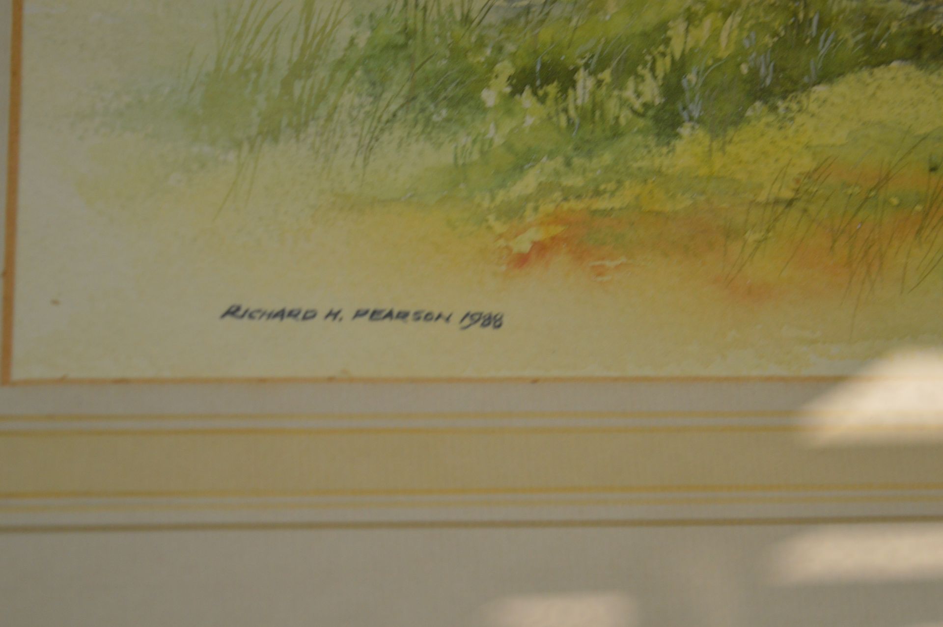Original Framed Watercolour Pennine Farm Scene by Rishard H. Pearson - Image 2 of 2