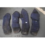Olympian Navy Horse Travel Boots