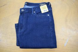 *Buffalo High Rise Stright Leg Stretch Denim Jeans Size: 10