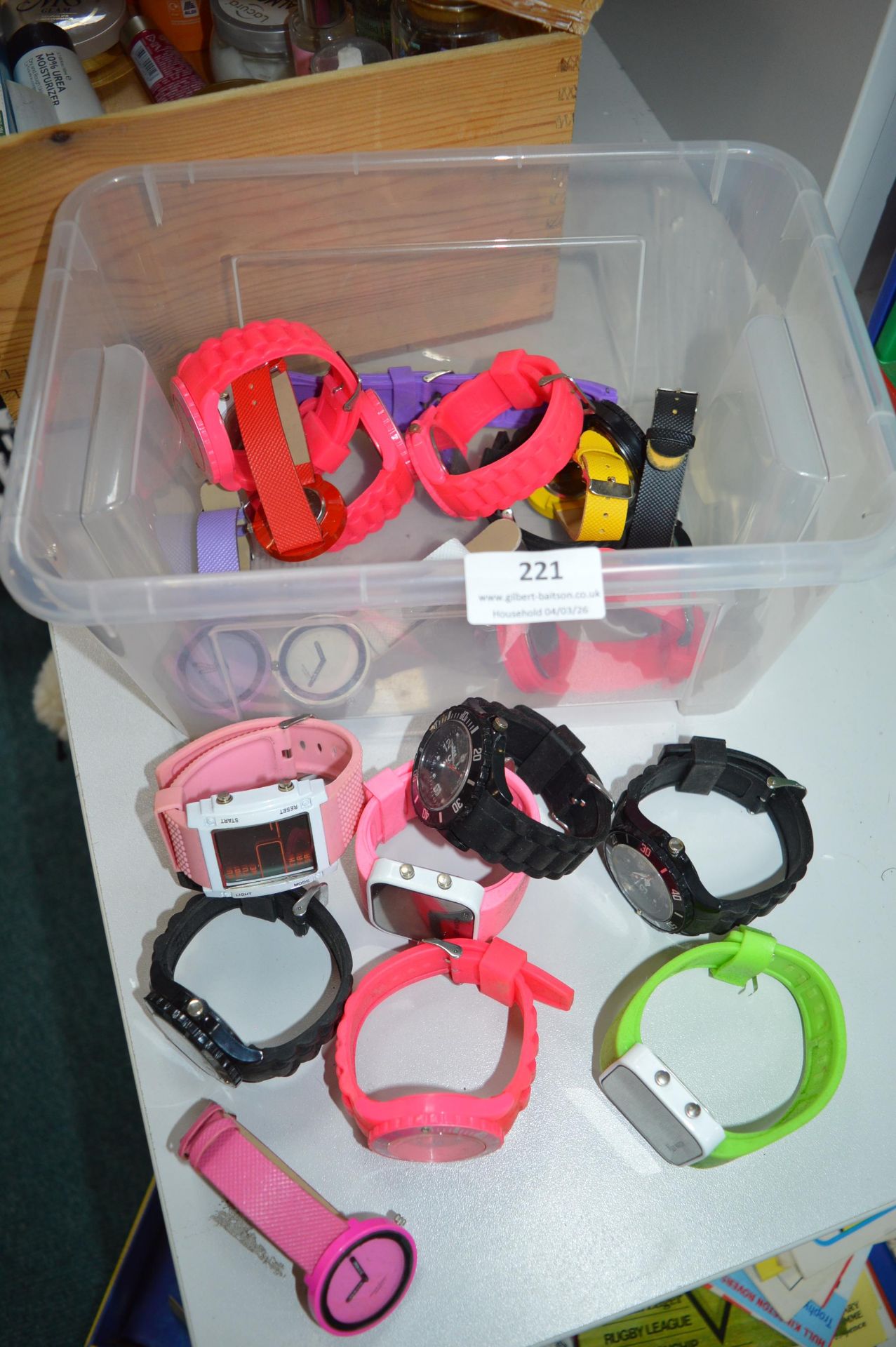 Assorted LED Watches etc.