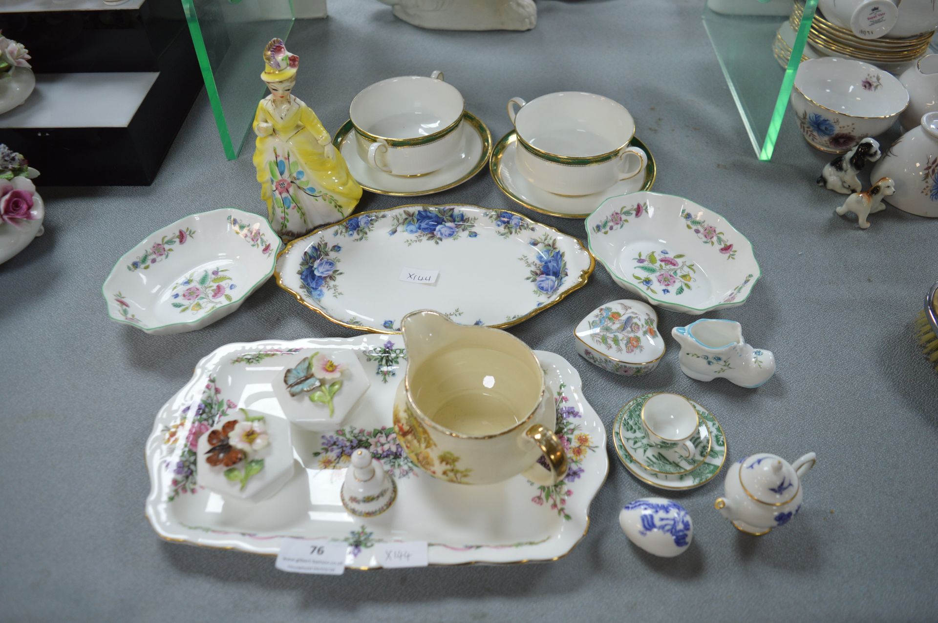 Decorative Pottery Dishes Including Royal Albert and Minton - Image 2 of 2