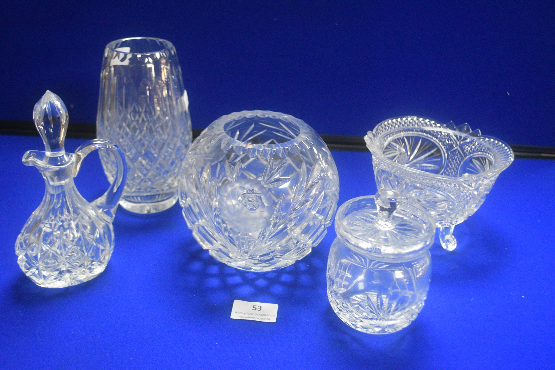 Cut Glass Vases and Bowls etc. - Image 2 of 2