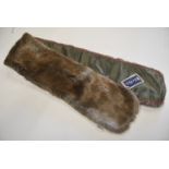 Jack Murphy Warm Chestnut Faux Fur Scarf