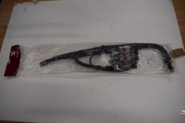 Jefferies Falcon Raised Flash Noseband 18mm Pony Black