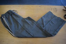 *Green Side Stripe Wide Leg Trousers Size: L