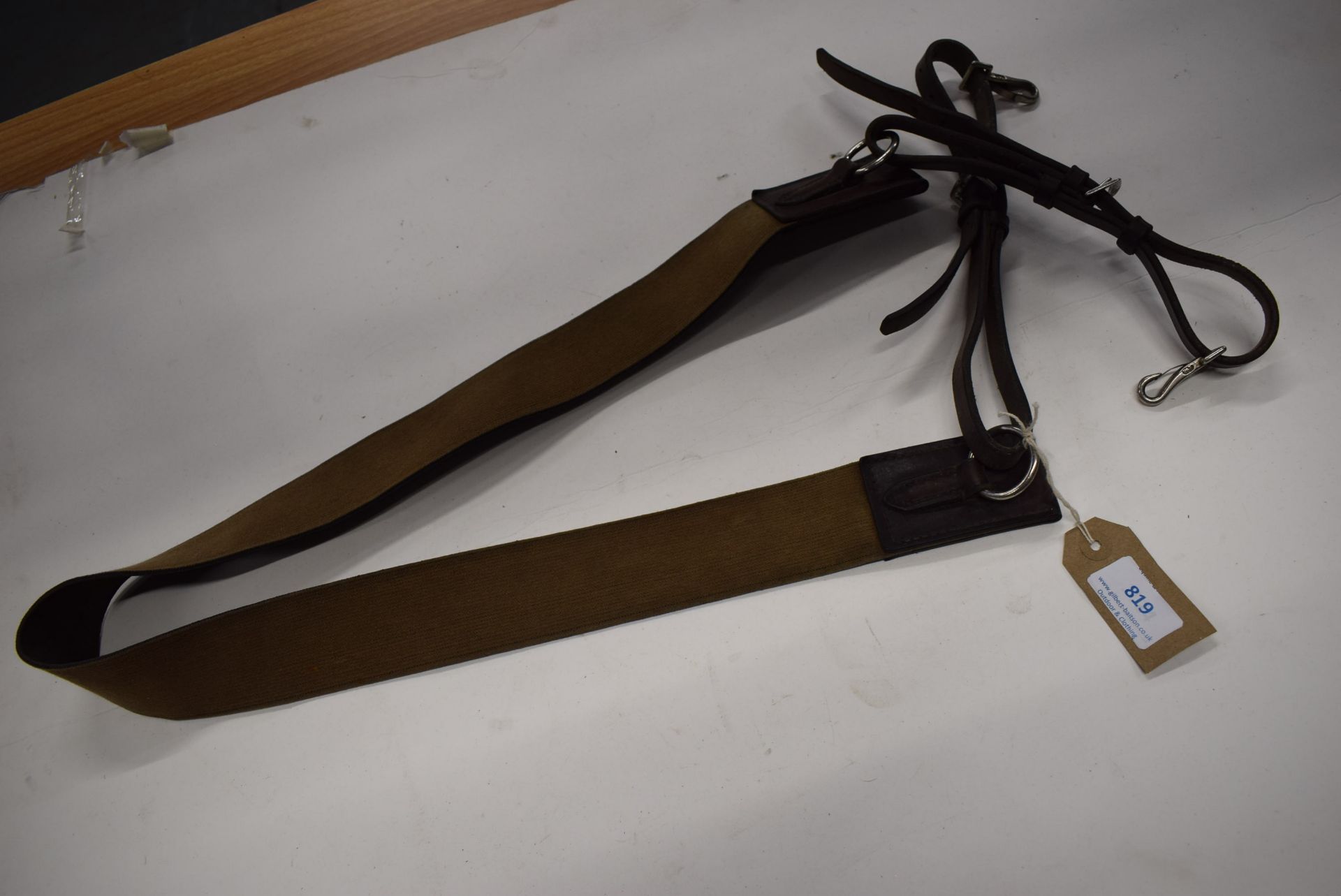 Preowned Castle Elastic Breast Check Havana One Size