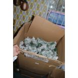 Snow Covered Christmas Tree in Box