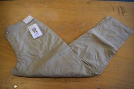 *Mondetta Beige Lined Cargo Pants Size: 10
