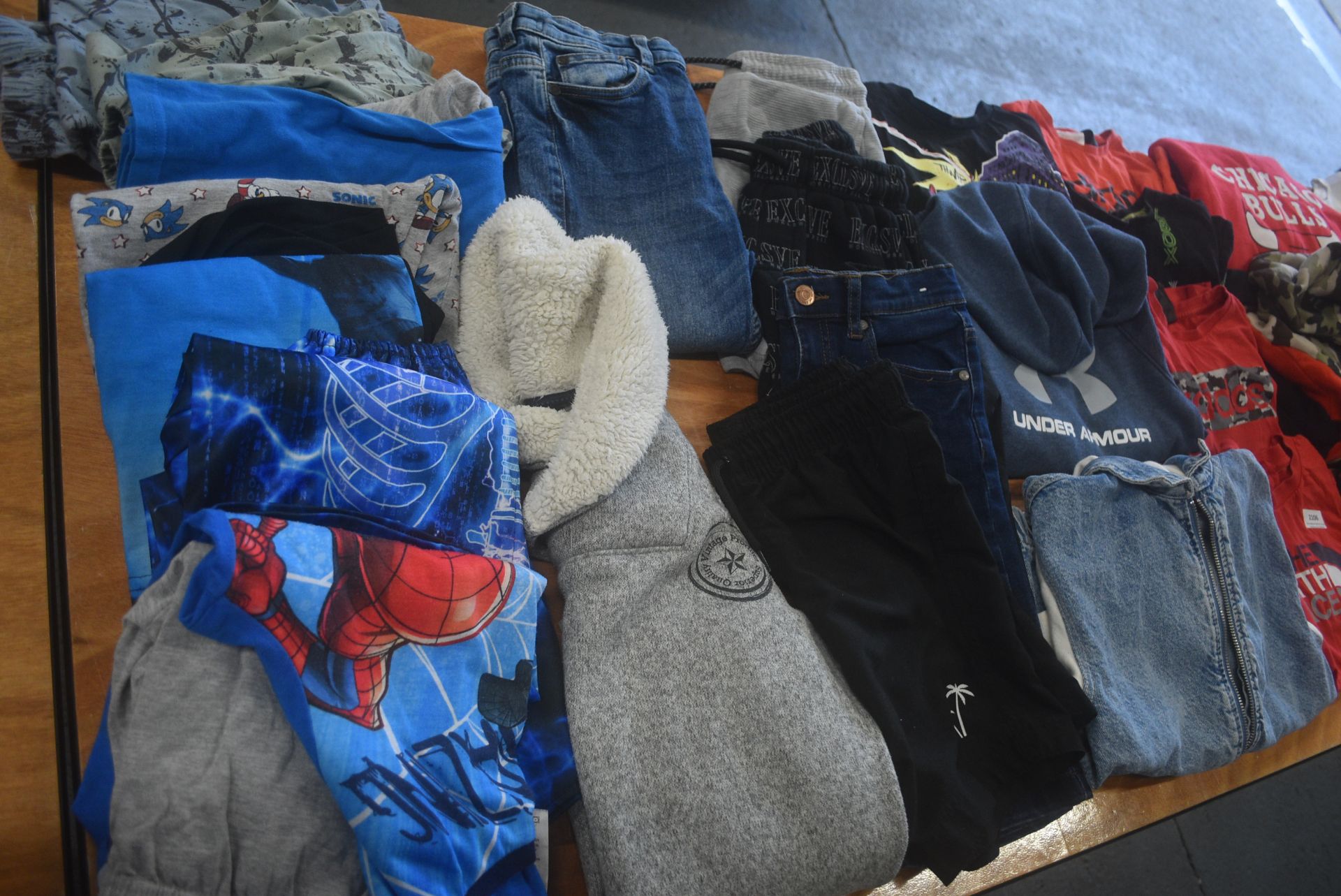 Quantity of 8-9/9-10 Years Old Boy’s Clothing Including Next, George, Adidas, North Face, etc. ( - Image 4 of 4