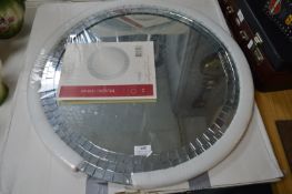 60cm Circular Mosaic Bathroom Mirror