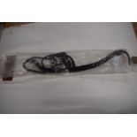 Jefferies Falcon Plain Cavesson 25mm Cob Black