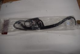 Jefferies Falcon Plain Cavesson 25mm Cob Black