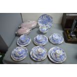 Royal Worcester Dragon Pattern Part Tea Set etc. 20+pcs