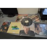 5x Beatles Records (1x unsleaved), plus 2x John Lennon