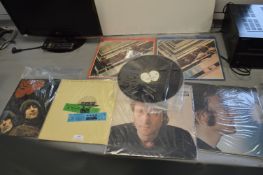 5x Beatles Records (1x unsleaved), plus 2x John Lennon
