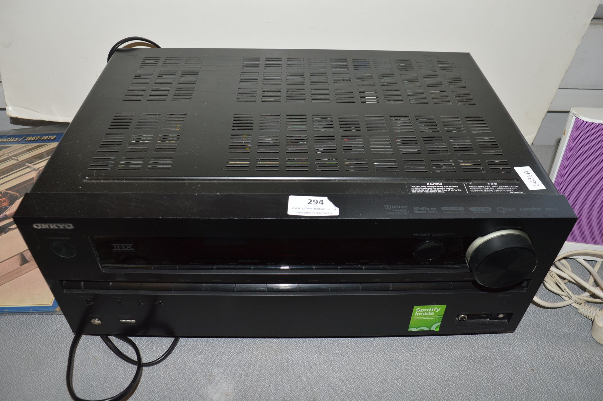 Onkyo AV Receiver TX-NR609