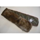 Jack Murphy Warm Chestnut Faux Fur Scarf